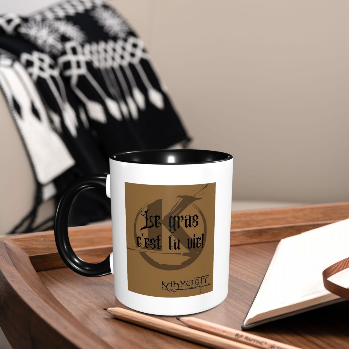 Coffee And Tea Quotes Funny - Quote Kaamelott The Fat! Mug Funny