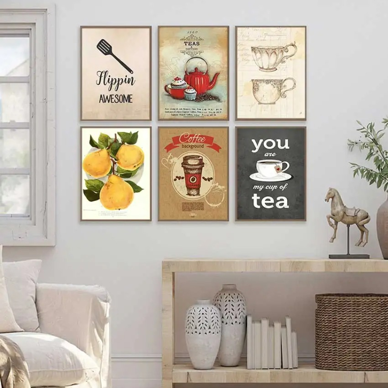 Coffee Tea Picture - Vintage Hot Coffee Tea Time Food
