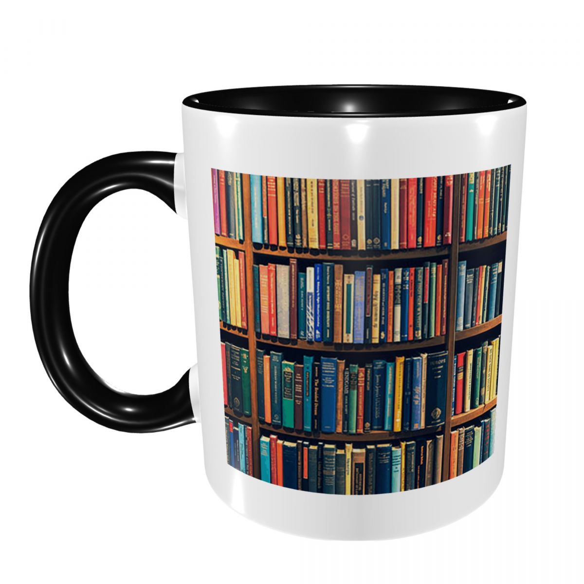 Coffee Tea Library - Education Library Book 1 Mug Funny