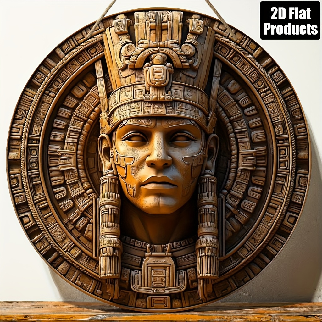 Maya Coffee & Tea Ulasan - 2D Flat, 1pc, Round Wooden Board