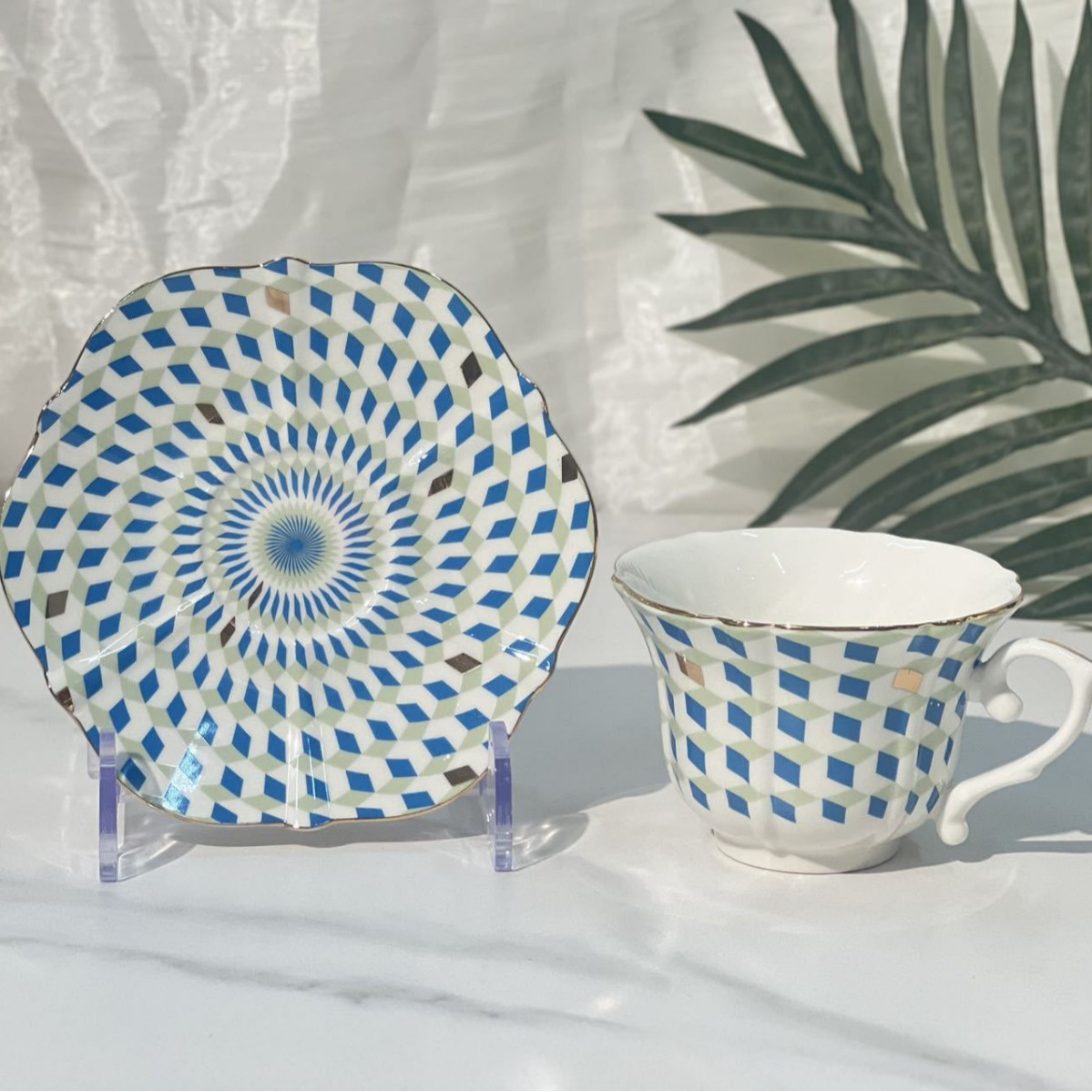 Light Luxury Blue and Green Co - огляд і ціна Coffee Tea Green