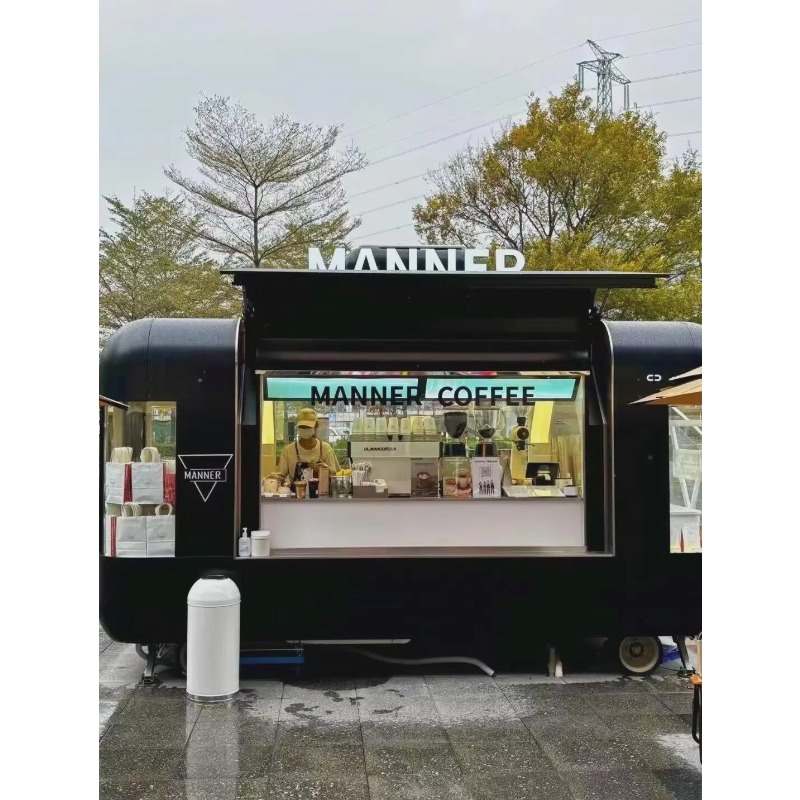 Mobile Food Truck Trailer Full - огляд і ціна Coffee Tea Boba