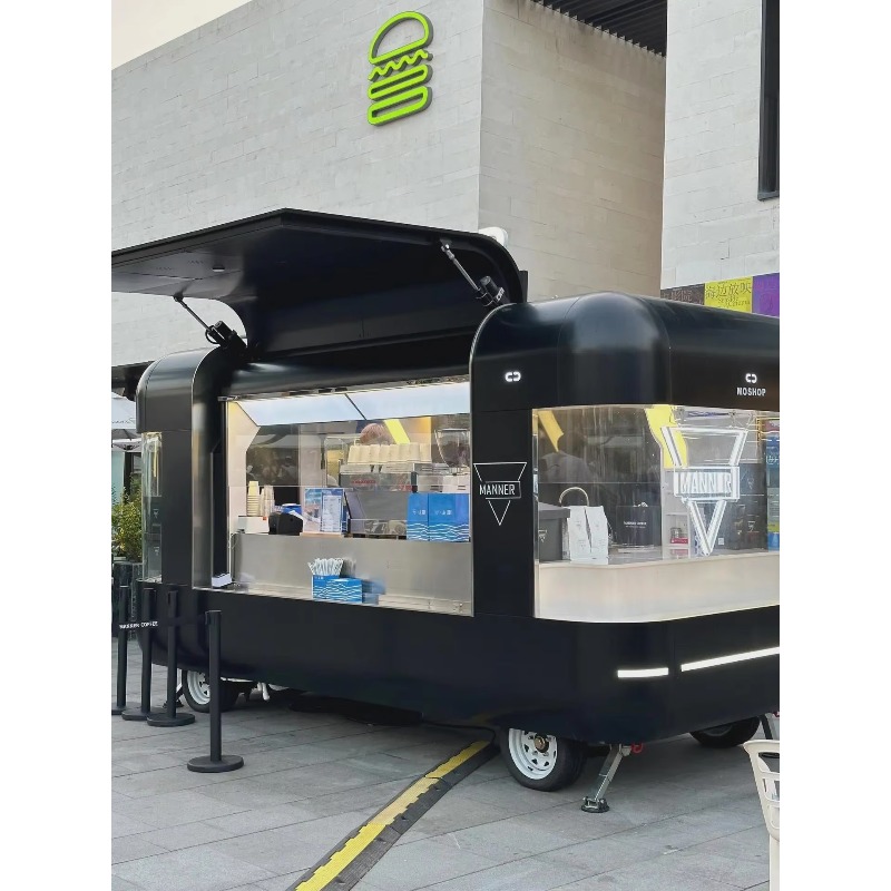 Mobile Food Truck Trailer Full - огляд і ціна Coffee Tea Boba