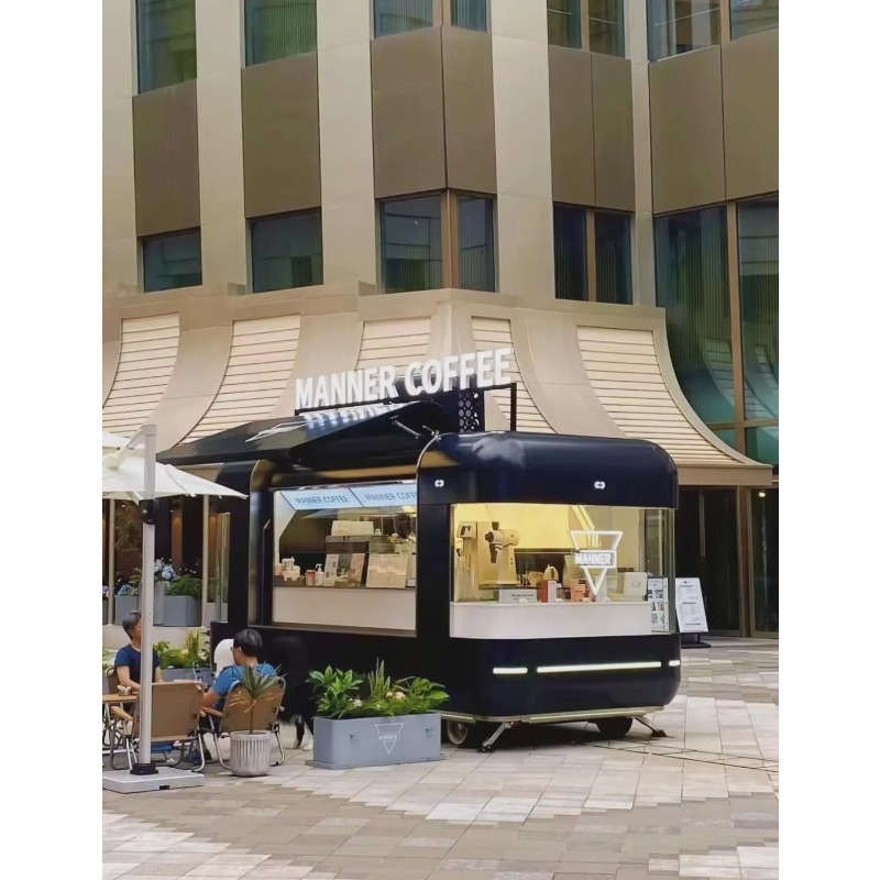 Mobile Food Truck Trailer Full - огляд і ціна Coffee Tea Boba