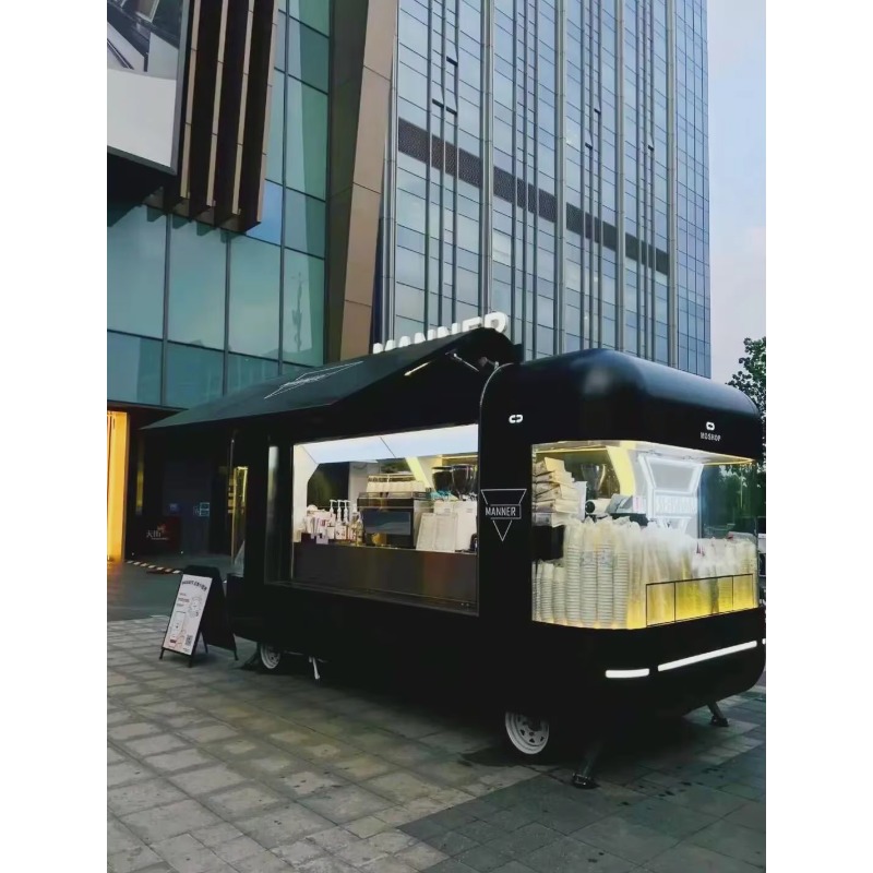 Mobile Food Truck Trailer Full - огляд і ціна Coffee Tea Boba