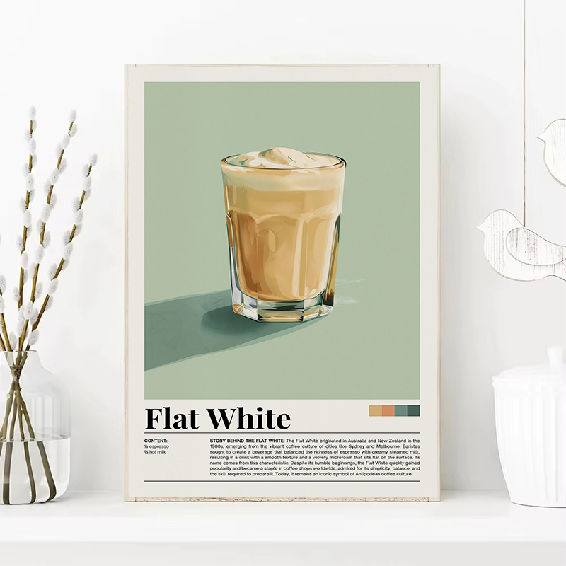 Vintage Coffee Beverage Poster - огляд і ціна Coffee Tea Picture