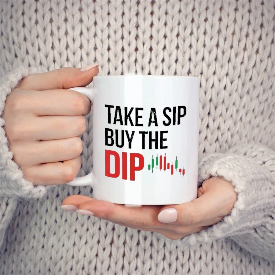 Take A Sip Buy The Dip Mugs Fo - огляд і ціна Coffee Tea Friends