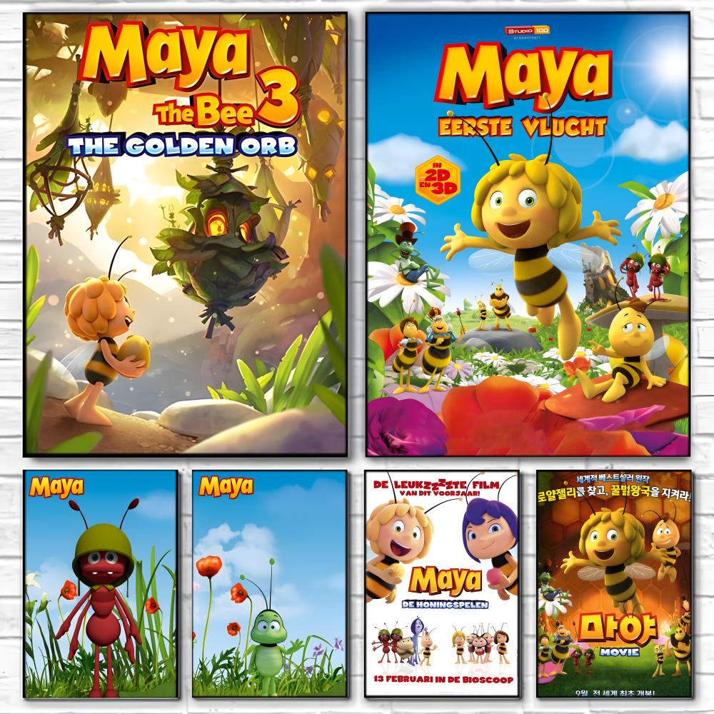 Cartoon M-Mayas the Bees Poste - огляд і ціна Maya Coffee & Tea Ulasan