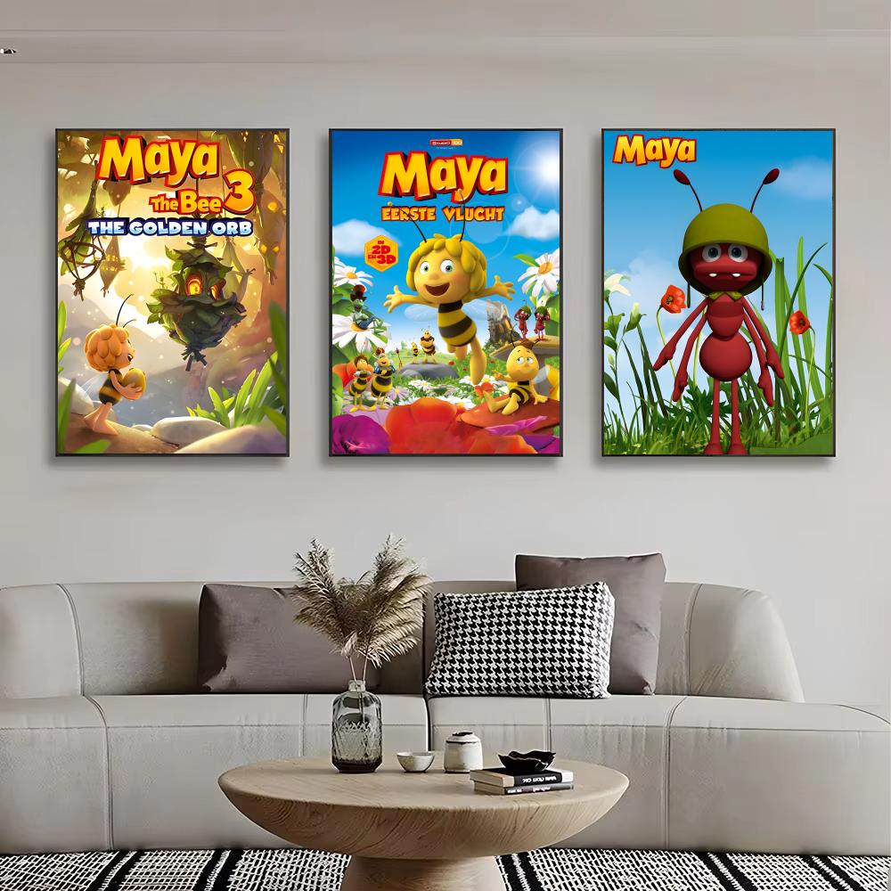 Cartoon M-Mayas the Bees Poste - огляд і ціна Maya Coffee & Tea Ulasan