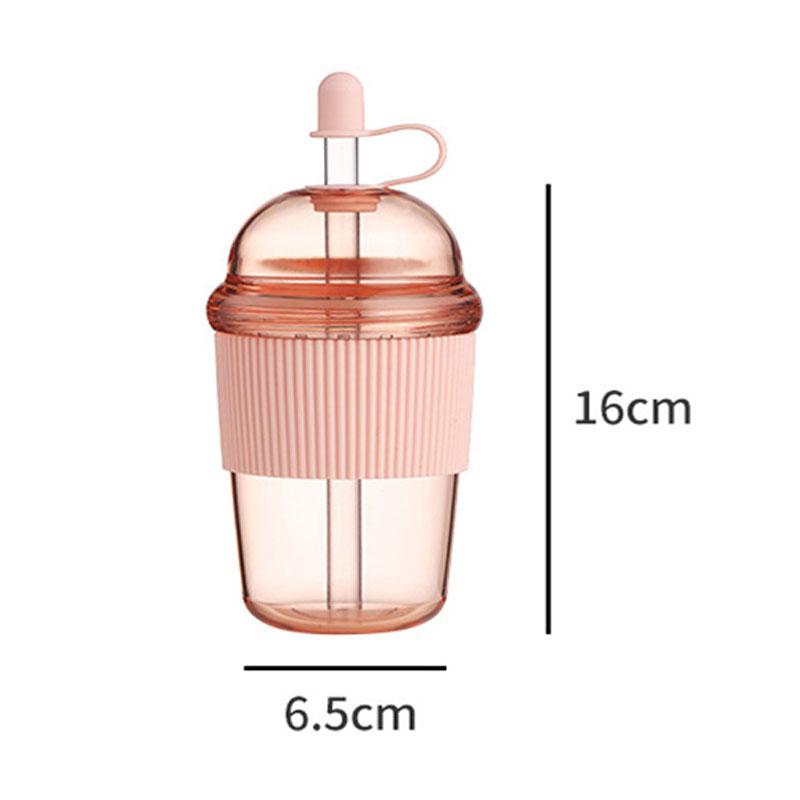 430ML Straw Cup With Lid Bubbl - огляд і ціна Coffee Tea Boba