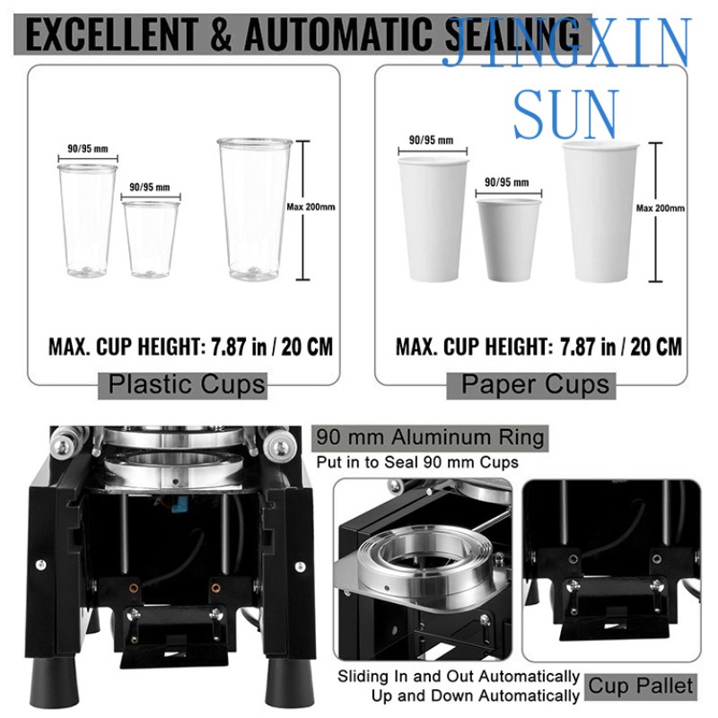 Hot-selling electric 95mm coff - огляд і ціна Coffee Tea Boba