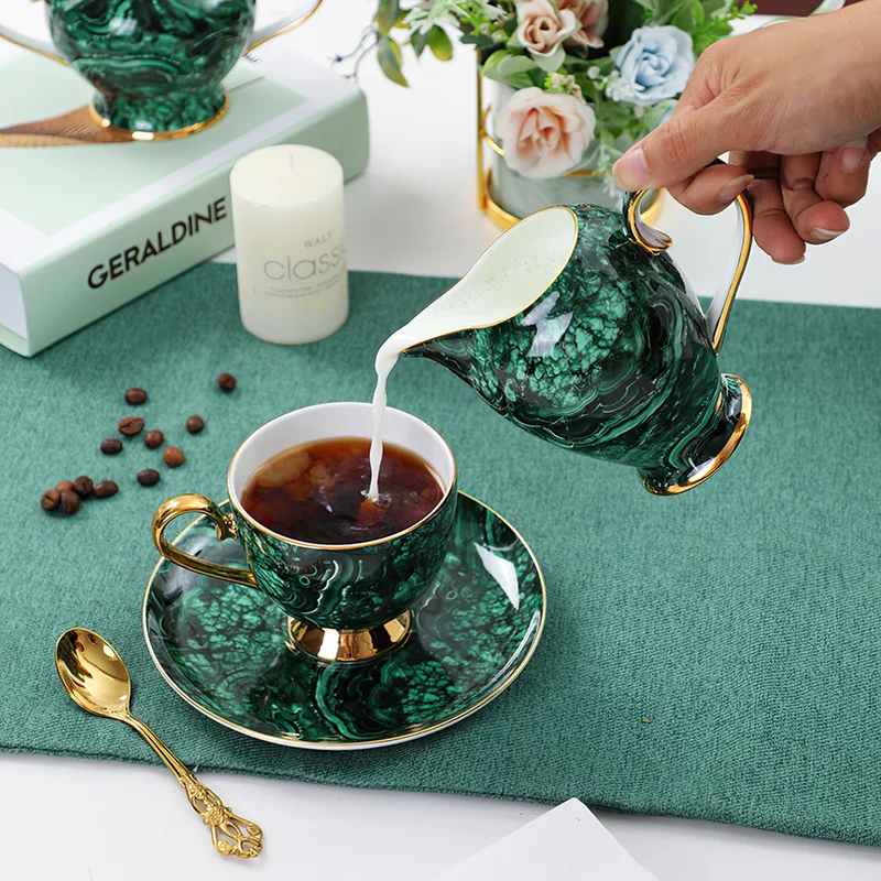 Bone China Teapot Drinkware Gr - огляд і ціна Coffee Tea Green