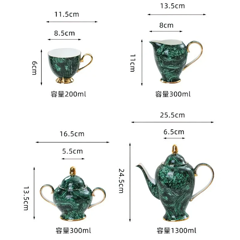 Bone China Teapot Drinkware Gr - огляд і ціна Coffee Tea Green