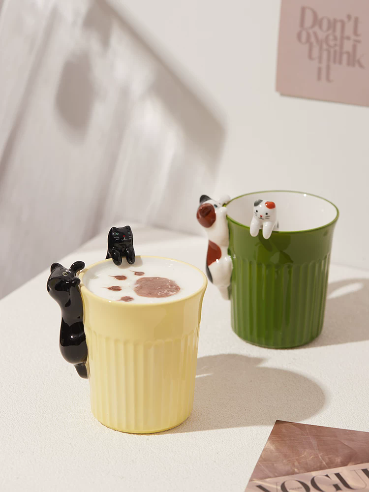 350ml Cartoon Cute Cat Ceramic - огляд і ціна Coffee Tea Friends