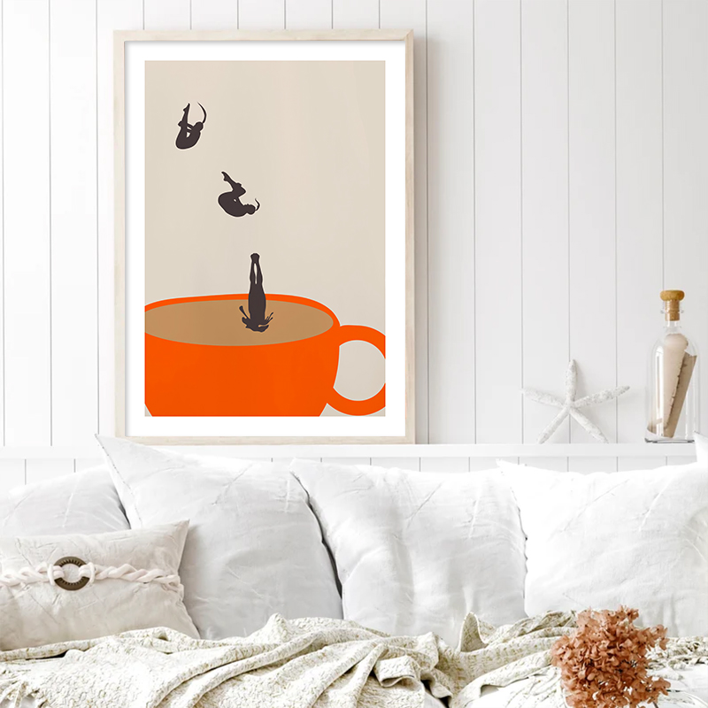Funny Girl Coffee Tea Cup Medi - огляд і ціна Coffee Tea Picture