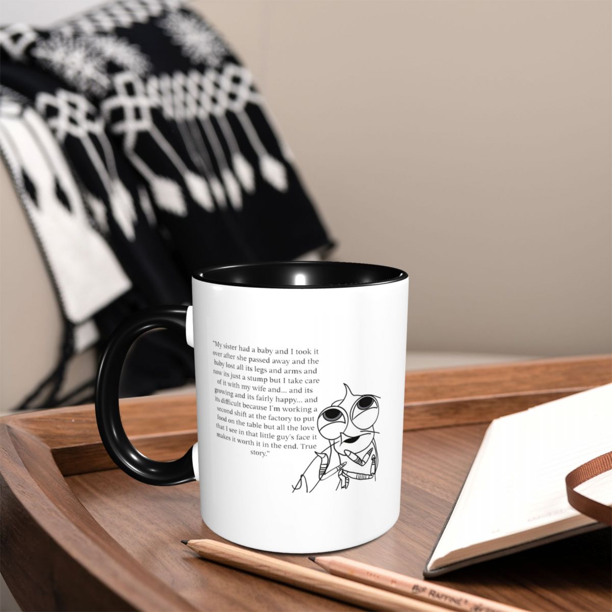 Shark Tales Shrimp Quote Mug F - огляд і ціна Coffee And Tea Quotes Funny