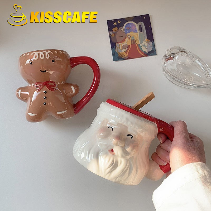 Creative Cute Cartoon Christma - огляд і ціна Coffee Tea Friends