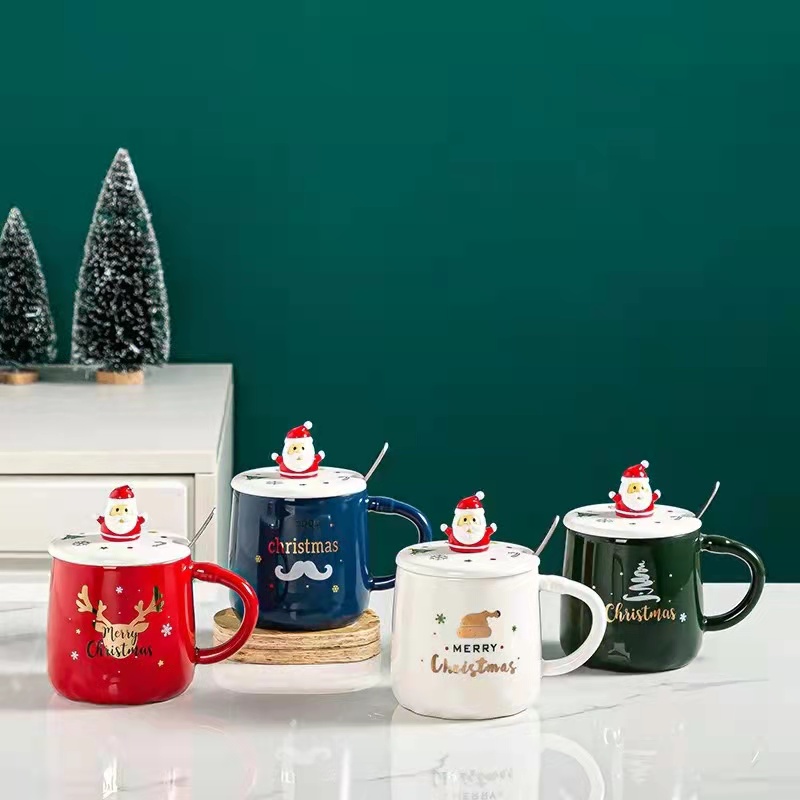 Creative Cute Cartoon Christma - огляд і ціна Coffee Tea Friends