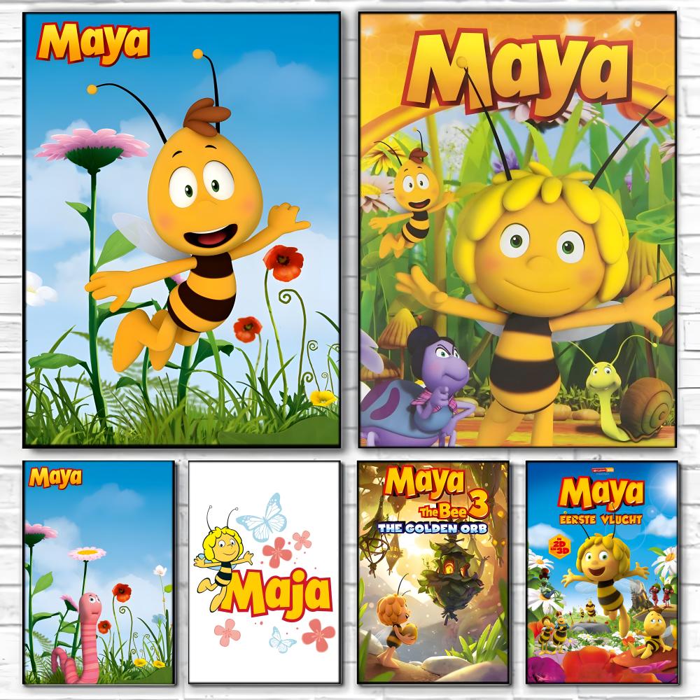 Cartoon M-Maya the Bee Poster  - огляд і ціна Maya Coffee & Tea Ulasan