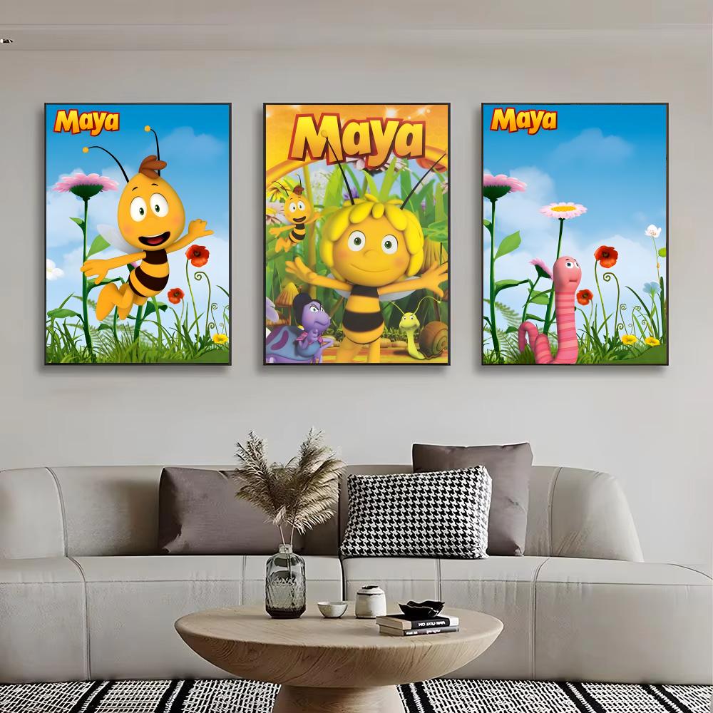 Cartoon M-Maya the Bee Poster  - огляд і ціна Maya Coffee & Tea Ulasan
