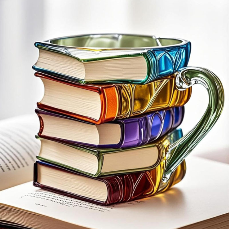 Book Coffee Mug Cappuccino col - огляд і ціна Coffee Tea Library