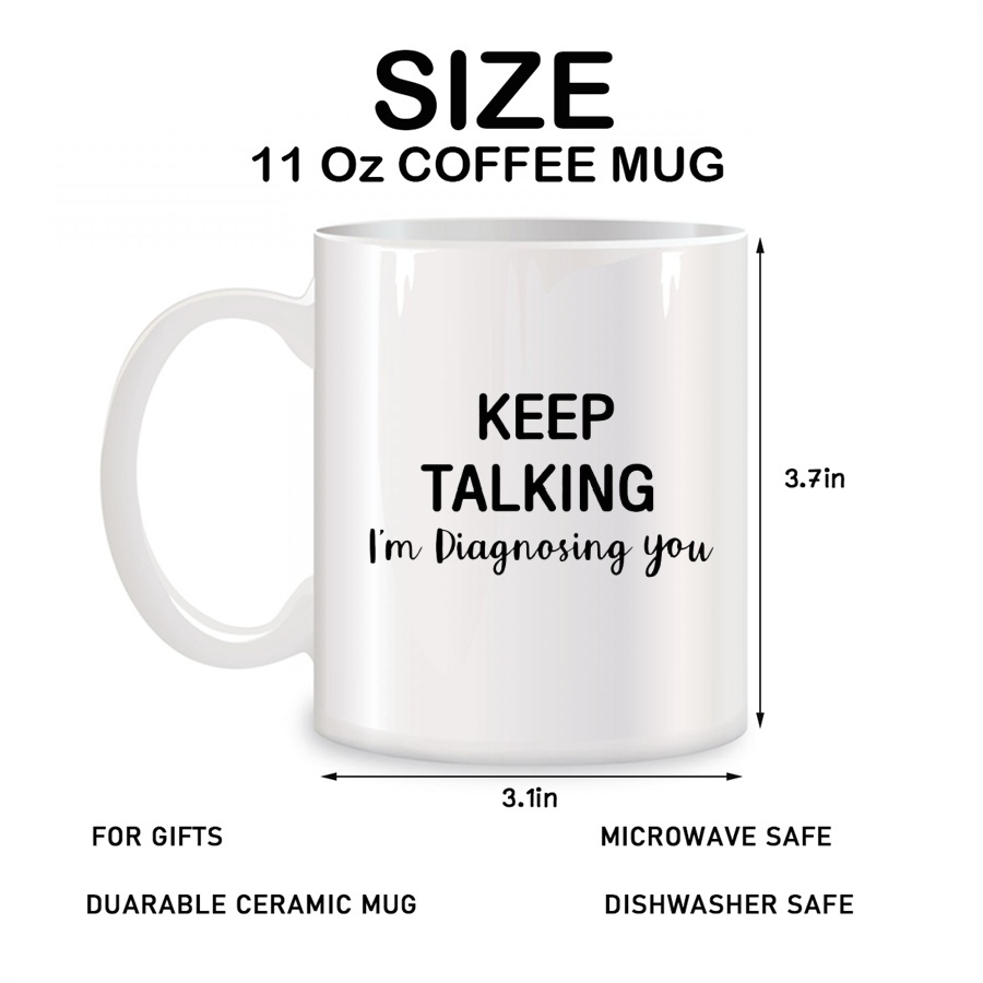 Keep Talking I'm Diagnosing Yo - огляд і ціна Coffee Tea Friends