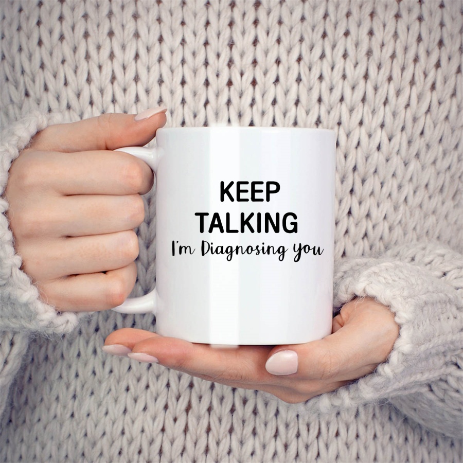 Keep Talking I'm Diagnosing Yo - огляд і ціна Coffee Tea Friends