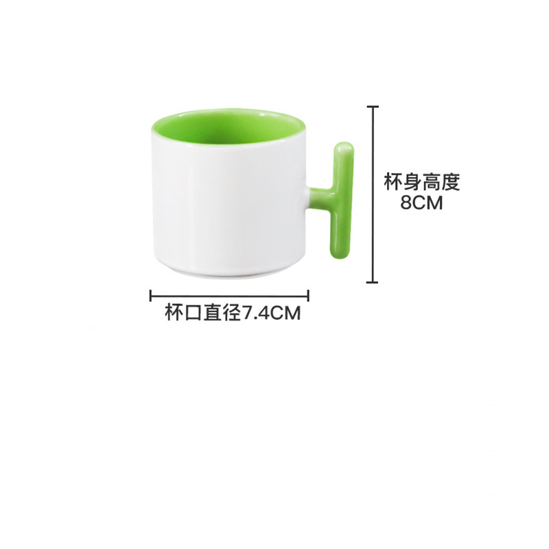 2PCS Creativity T-shaped handl - огляд і ціна Coffee Tea Picture