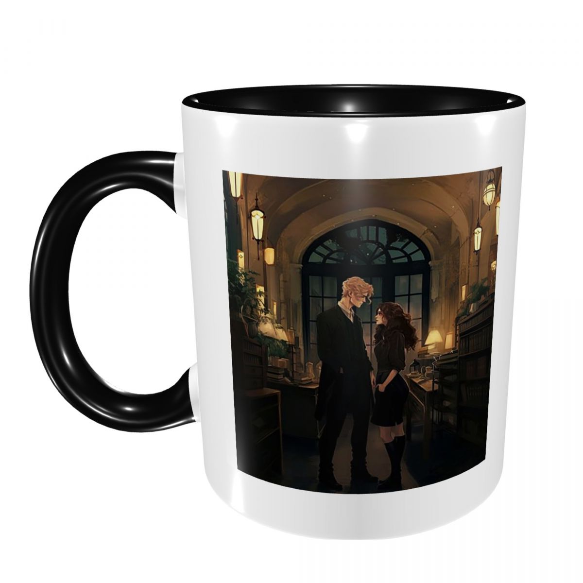 Dramione At The Library Mug Fu - огляд і ціна Coffee Tea Library