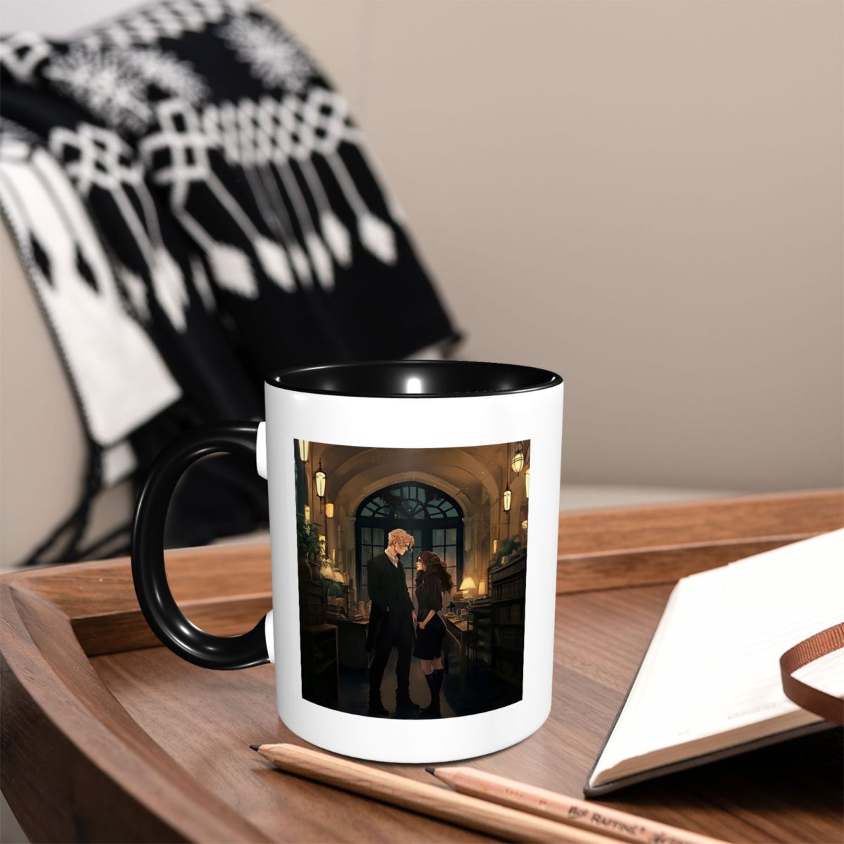 Dramione At The Library Mug Fu - огляд і ціна Coffee Tea Library