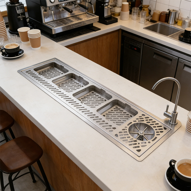304 Stainless Steel Under Sink - огляд і ціна Coffee Tea Boba