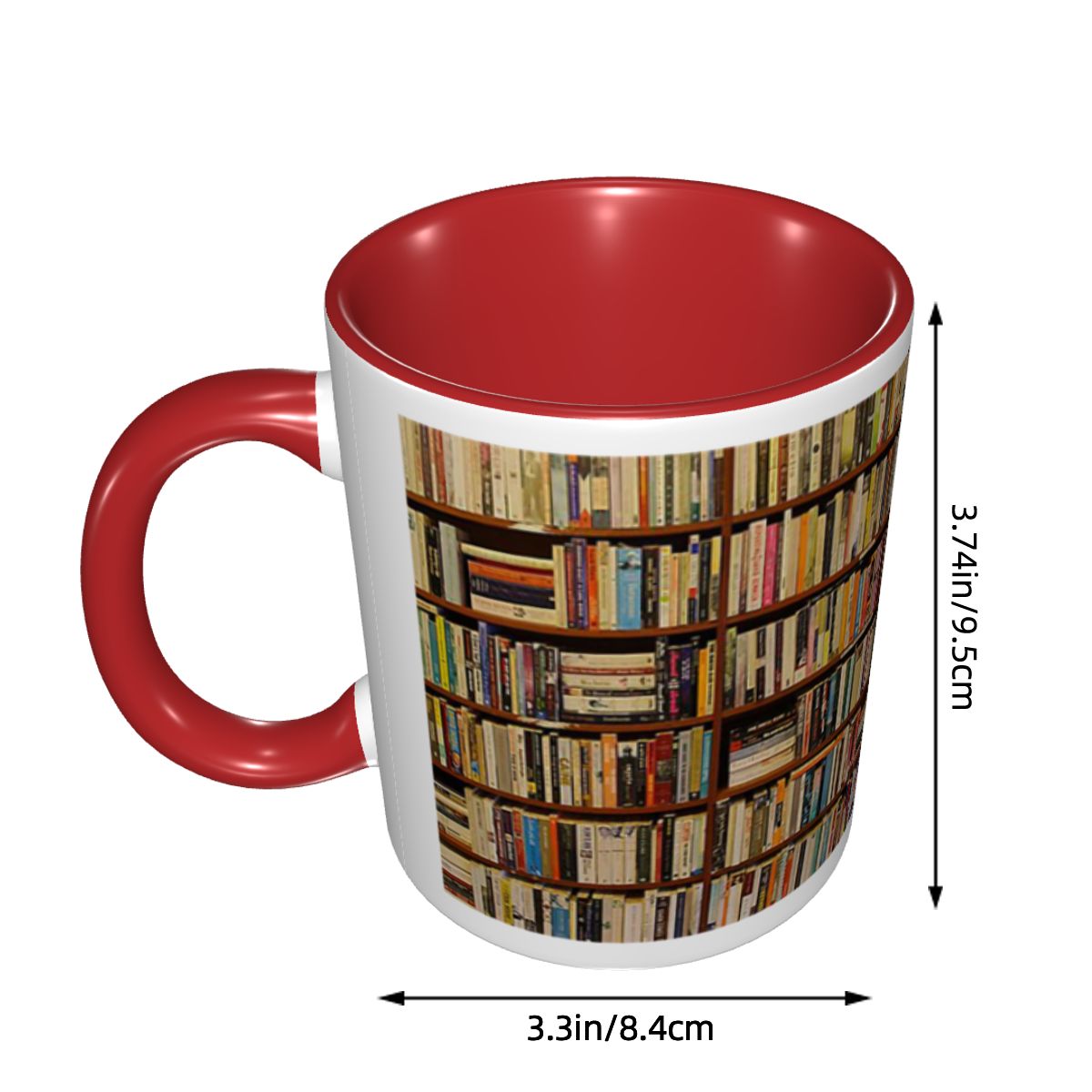 Education Library Book Mug Fun - огляд і ціна Coffee Tea Library