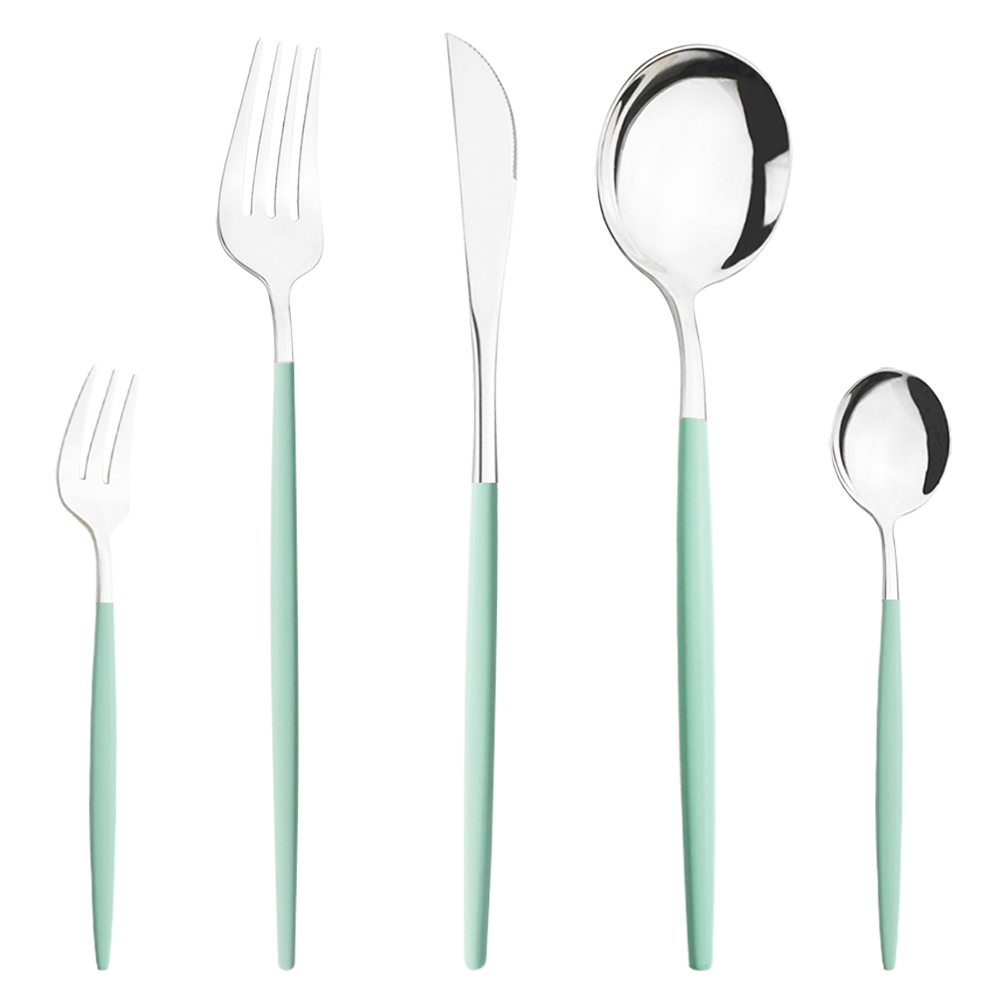 Silverware Mint Green Silver 5 - огляд і ціна Coffee Tea Green