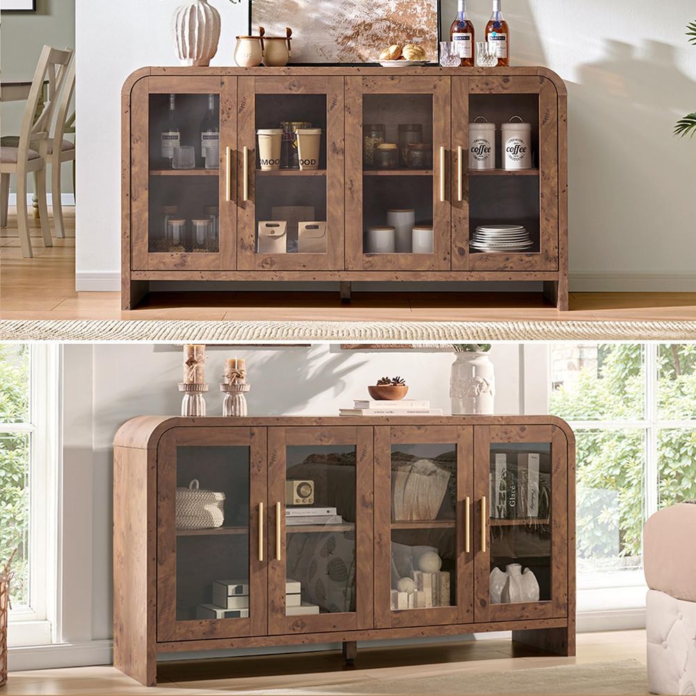 Sideboard Buffet Cabinet with  - огляд і ціна Coffee & Tea Difabis