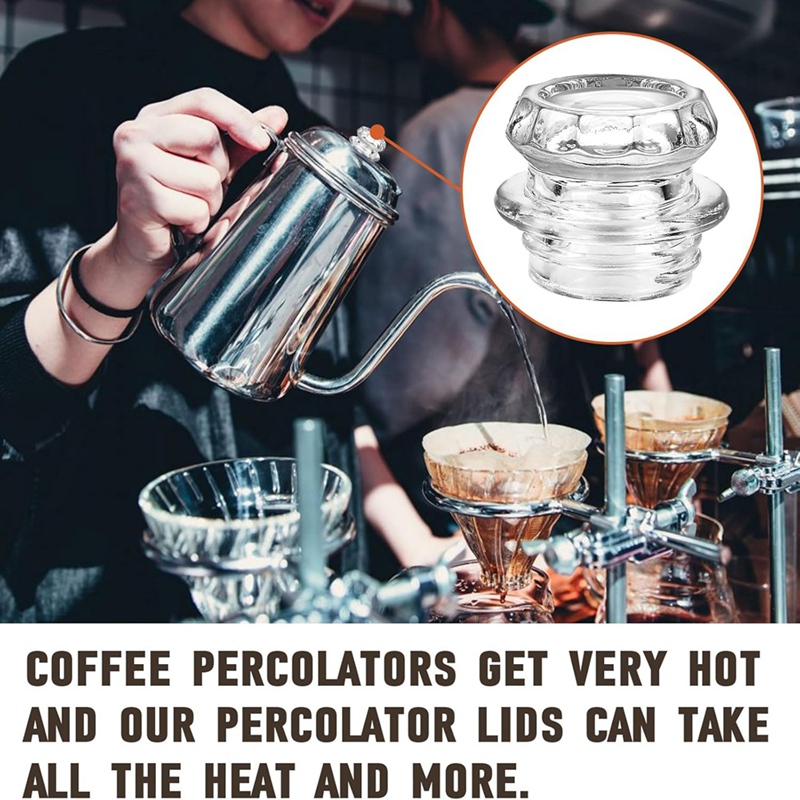 Coffee Percolator Glass Top Re - огляд і ціна Coffee & Tea Difabis