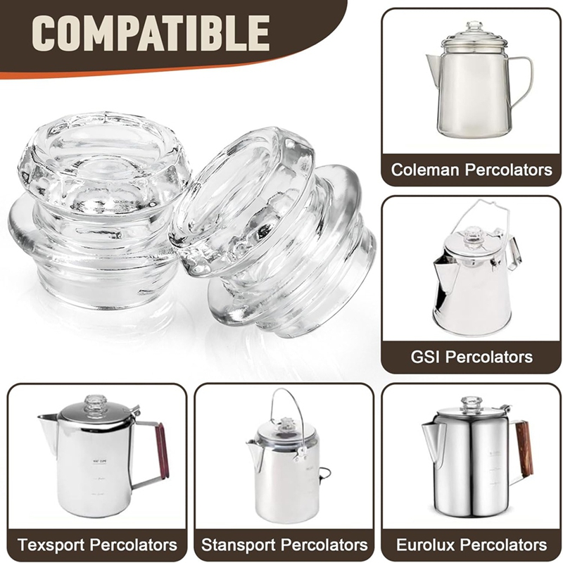 Coffee Percolator Glass Top Re - огляд і ціна Coffee & Tea Difabis