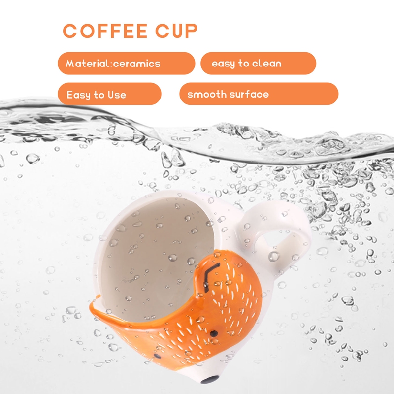 Ceramic Coffee Cup Cartoon Sha - огляд і ціна Coffee & Tea Difabis